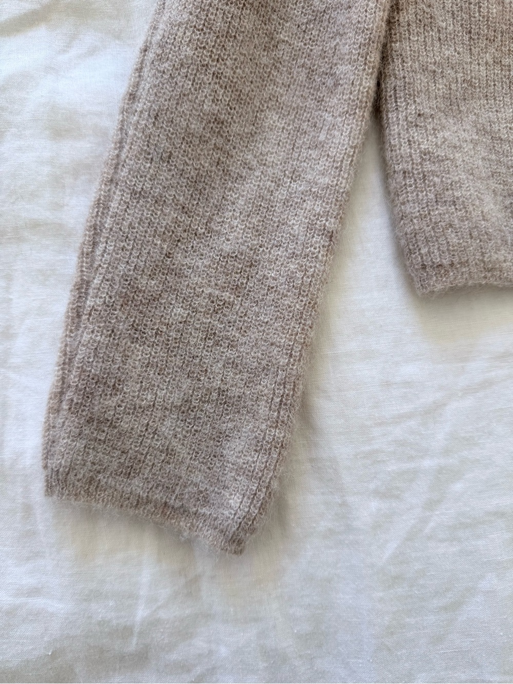 Sezane Gaspard Cardigan in Light Beige - Picture 6 of 9